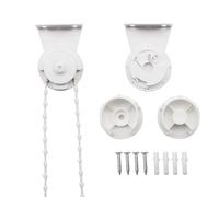 LERANXIN Mecanismo Estor Enrollable 35mm, Kit de Reparación de Persianas, Repuestos para Estores con Tornillos con Tornillos de expansión, Cadena Embragues Soportes para Persianas Cortinas Enrollables
