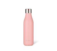 Les Artistes Paris A-4323 Bottle'Up, Termo 500 ml, Botella isotérmica sin BPA, Reutilizable, mantiene el calor 12 horas y el frío 24 horas, acero inoxidable, diseño rosado