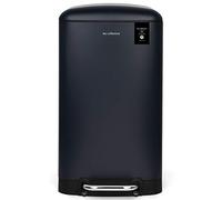 Les Collectors, Cubo de cocina a pedal Nº871, Acero inoxidable, capacidad 40L, Compatible con bolsas de 50L, Compacto y práctico, cierre silencioso, Cubo interior extraíble, Acabado mate, Azul marino