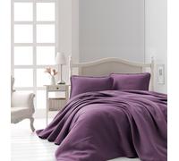 L'essentiel linge de maison Liv - Damson Conjunto de piqué doble