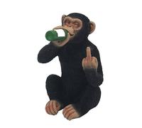 Lesser & Pavey Cheeky Monkey Beber - Figuras y Adornos para el hogar y la Oficina, Accesorios Decorativos para Interiores y Exteriores, Bonitos Regalos para Mujeres y Hombres