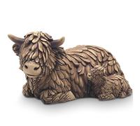 Lesser & Pavey Hughie Highland - Adornos de Vaca y Becerro para Regalo, Bonitos Regalos de Vaca de Las Tierras Altas para decoración del hogar y la Oficina, de la colección Leonardo LP72938