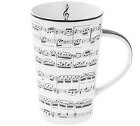 Lesser & Pavey LP93667A Making Music Latte - Taza de porcelana fina