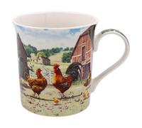 Lesser & Pavey Macneil Studios - Taza con diseño de gallo y gallina