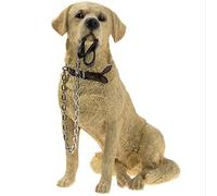 Lesser & Pavey Sitting Walkies Golden Labrador, H18 cm