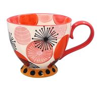 Lesser & Pavey Taza pintada a mano para el hogar y la cocina, tazas de nuevo diseño para té y café, bonita taza para regalos de hombre y regalos de cumpleaños para mujeres