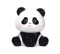 LetCart Cute Mini Panda Car Ornament for Mood Uplifting Natural Resin Material (Stretching in Lazy Pose for B Version)