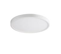 Letlit Plafon con Sensor de Movimiento, 18W 1800LM Lampara LED Techo con Sensor Crepuscular - Tiempo de Encendido: 30s/120s/180s, IP44 4000K Luz Led Techo Baño para Cocina Pasillo Garage Balcon 23cm