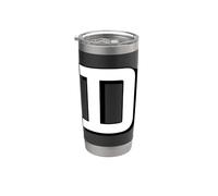 Letra del alfabeto A Vaso térmico de acero inoxidable de doble pared