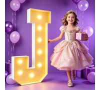Letra Marquesina LED Letrero Iluminado Grande 70/100/120cm Decoración