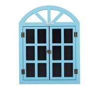 Letrero de Pizarra Colgante deBorrable con Marco de Ventana Estilo Café - Ideal para Menús de Restaurante Decoración de Boda y Notas en Hogar o Oficina