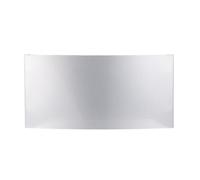 Letrero de Puerta de Aleación de Aluminio, Doble Cara, 31x15 CM | Acabado Plateado Moderno, Respaldo Adhesivo, para Pared y Marco, Reemplazo Rápido de Señalización