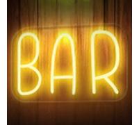 Letrero LED para barra, letreros de neón, luces Led para bebidas, Tiki, Bar, lámparas decorativas de pared para noche, decoración de fiesta, luz USB con brillo ajustable
