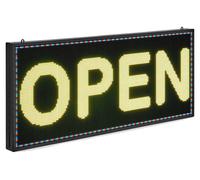 Letrero LED programable VEVOR, pantalla digital flexible de color completo P10, panel para mostrar texto personalizado, GIF y mensajes, controlable mediante aplicación Bluetooth, ideal para publicidad