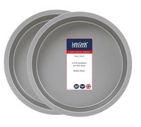 Lets Cook Cookware - Latas antiadherentes para sándwich Victoria de 6 pulgadas, paquete doble (juego de 2), base fija, 15 cm, fabricadas en Reino Unido, compatibles con freidora de aire
