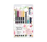 Lettering Set Rotuladores Floral Tombow