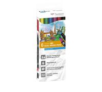 Lettering Set Rotuladores Primarios 6 ud Tombow
