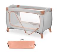 Lettino da viaggio - HAUCK - SLEEP N PLAY GO PLUS - 60 x 120 cm - Dalla nascita - Pieghevole - Ruote - Sughero polveroso