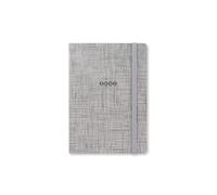 Letts of London Agenda 2025 Edge A6, vista semanal con notas, color gris