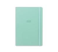 Letts of London Agenda académica Edge A5 2024/2025, vista semanal con notas (18 m), color huevo de pato