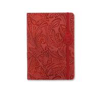 Letts of London Agenda barroca A5 con vista semanal 2026, color rojo 26-080393