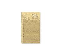 Letts of London Agenda Ladydate Slim 2026 con vista semanal, color dorado 26-TLADYSLIM