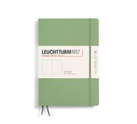 LEUCHTTURM1917 366171 Libreta Composition (B5) 178 x 254 mm, Tapa Dura, 219 páginas numeradas, Sage, Lisa