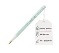 LEUCHTTURM1917 367277 Drehgriffel Nr. 1, Mint Green - Bolígrafo con recambio azul