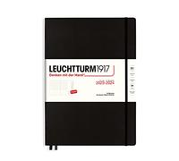 LEUCHTTURM1917 367545 Master - Agenda semanal académica (A4+) 2024, 18 meses, negro, inglés