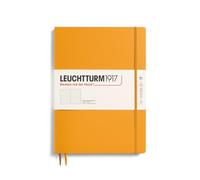 LEUCHTTURM1917 368142 Libreta Master Slim (A4+) 225 x 315 mm, Tapa Dura, 123 páginas numeradas, Rising Sun, Puntos
