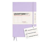 LEUCHTTURM1917 368149 Libreta Composition (B5) 178 x 254 mm, Tapa Dura, 219 páginas numeradas, Lilac, Lisa