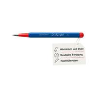 LEUCHTTURM1917 371285 Drehgriffel Nr. 2, Azul real/Rojo, Lápiz, mina de grafito (grosor 0, 7 mm) - Bauhaus Edition
