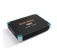LEUCHTTURM1917 371629 Bullet Journal Pocket, 14,3x10,3 cm, 46 páginas numeradas dobles, punteado, Turquesa25, paquete de 3