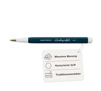 LEUCHTTURM1917 372214 Drehgriffel Nr. 1, Bolígrafo de reambio azul, diseño premiado, Deep Sea