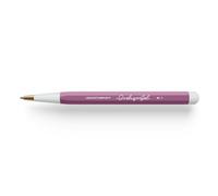 LEUCHTTURM1917 372218 Drehgriffel Nr. 1, Bolígrafo de gel con tinta negra, diseño premiado, Dusty Rose