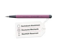 LEUCHTTURM1917 372221 Drehgriffel Nr. 2, Lápiz, mina de grafito (grosor 0, 7 mm), Dureza de la mina: HB, Dusty Rose