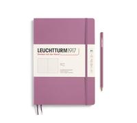 Cuaderno Leuchtturm1917 B5 tapa blanda rosa empolvado puntos