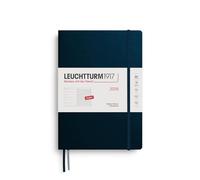 LEUCHTTURM1917 372648 calendario semanal y cuaderno de notas Composition (B5) 2026, Deep Sea, Inglés