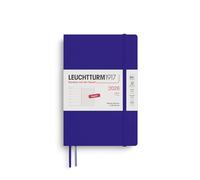 LEUCHTTURM1917 372691 calendario semanal y cuaderno de notas Paperback (B6+) 2026, tapa blanda, Ink, Inglés