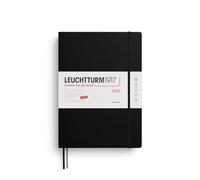 LEUCHTTURM1917 372771 Agenda diaria Master (A4+) 2026, Negro, Inglés