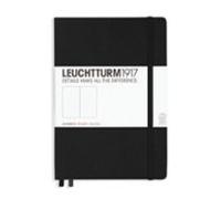 Leuchtturm1917 cuaderno A5 negro liso