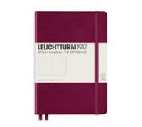 Leuchtturm1917 cuaderno A5 Port Red liso
