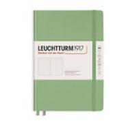 Leuchtturm1917 cuaderno A5 verde Sage punteado
