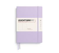 LEUCHTTURM1917 Cuaderno Composition B5 Tapa dura Liso, Lilac, Sin rayas | 219 páginas numeradas, libre de ácido, marcapáginas, bolsillo expansible, índice