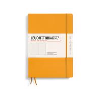 LEUCHTTURM1917 Cuaderno Composition B5, Tapa dura, Rising Sun, Dotted | punteado, 219 páginas numeradas, cosido a hilo, índice, 2 marcapáginas