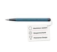 LEUCHTTURM1917 Drehgriffel Nr.2, Lápiz, mina de grafito (grosor 0, 7 mm), Dureza de la mina: HB, Stone Blue