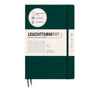 LEUCHTTURM1917 Libreta Composition (B5) 178 x 254 mm, Tapa Blanda, 123 páginas numeradas, Forest Green, Lineas