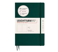 Cuaderno Leuchtturm1917 B5 tapa blanda verde oscuro liso