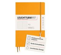 LEUCHTTURM1917 Libreta Composition (B5) 178 x 254 mm, Tapa Blanda, 123 páginas numeradas, Rising Sun, Puntos