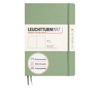 LEUCHTTURM1917 Libreta Composition (B5) 178 x 254 mm, Tapa Blanda, 123 páginas numeradas, Sage, Lisa